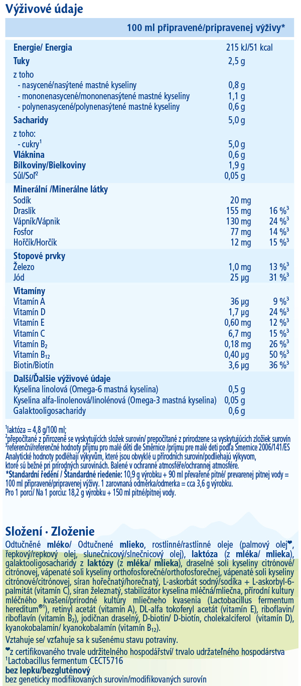 Obr&aacute;zek HiPP 3 JUNIOR Combiotik&reg; Ml&eacute;čn&aacute; batolec&iacute; v&yacute;živa 600 g