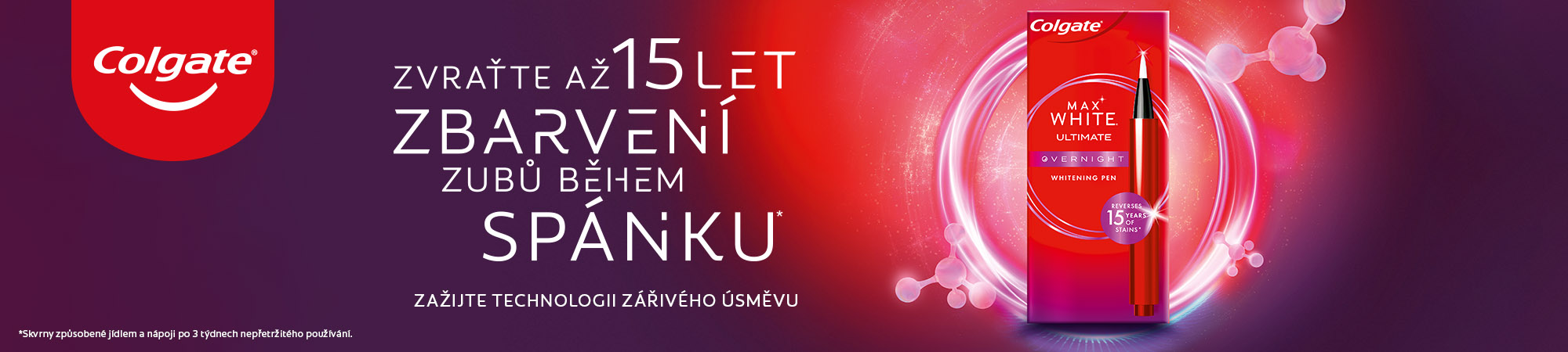 Obrázek COLGATE Max White Overnight bělicí pero 2,5 ml (3)