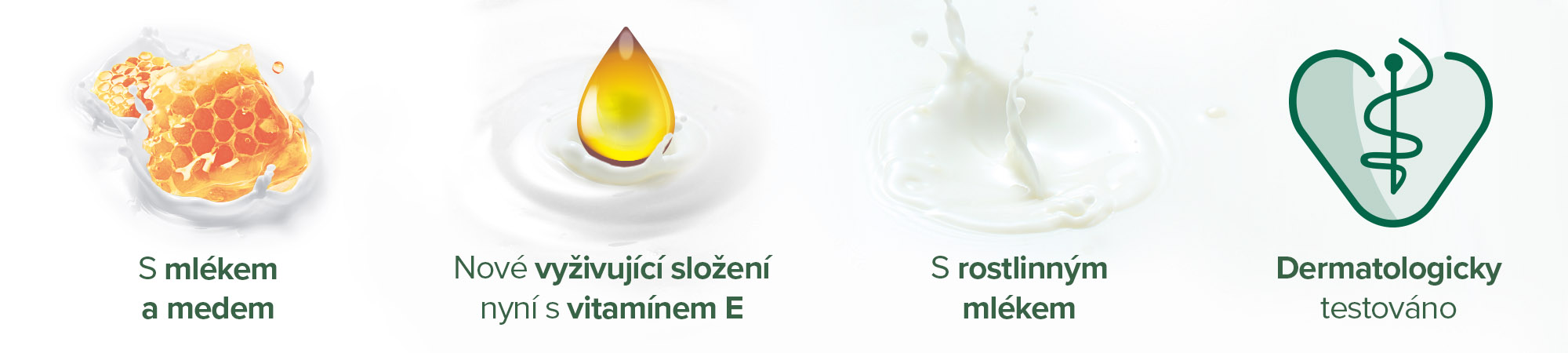 Obrázek PALMOLIVE Naturals Milk & Honey sprchový gel náhradní náplň 1000 ml