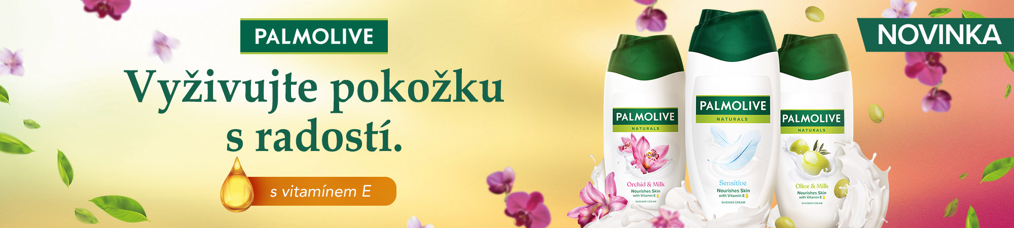 Obrázek PALMOLIVE Naturals Sprchový gel Almond&Milk 250 ml (2)