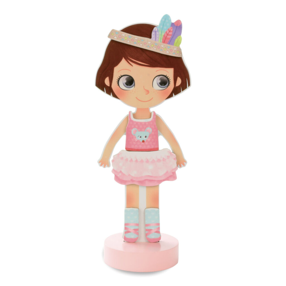 Obrázek VILAC Magnetické oblékací puzzle Chloe