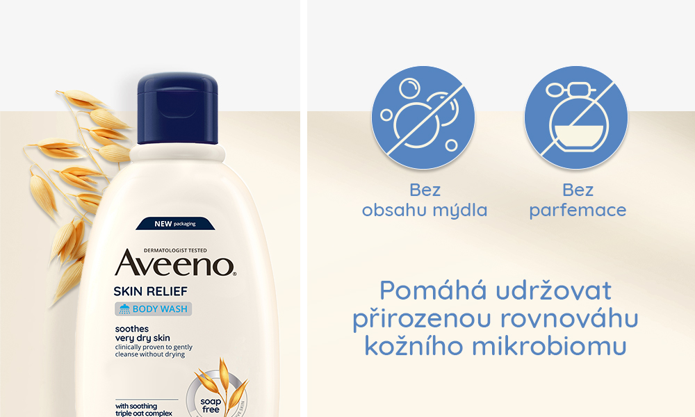 Obrázek AVEENO Skin Relief Sprchový gel 500 ml (2)