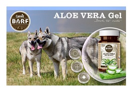 Obrázek CANVIT BARF Aloe Vera sušený gel pro psy 40 g (2)