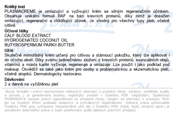 Obrázek PLASMACREME Future 30 ml