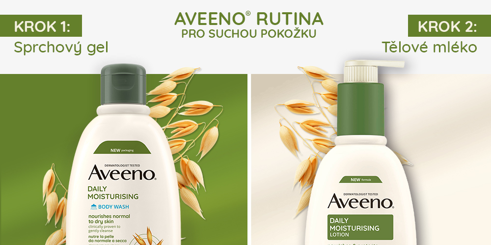 Obrázek AVEENO Daily Moisturising Sprchový gel 500 ml (4)