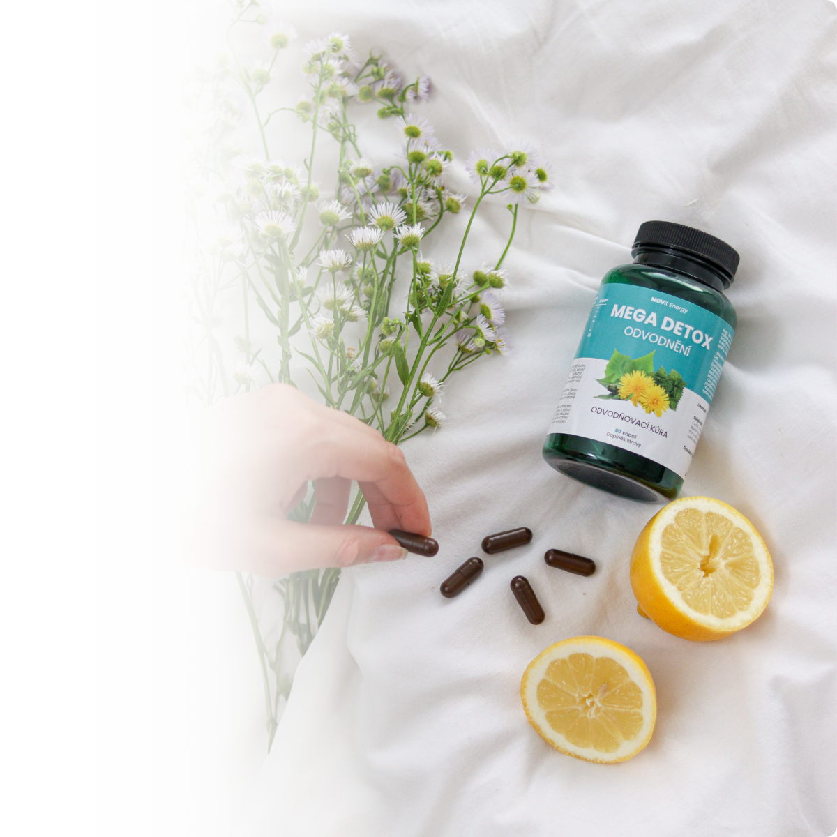 Obrázek MOVIT ENERGY Mega detox odvodnění 60 kapslí (5)