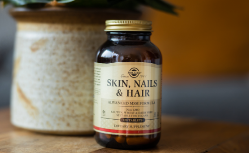 Obrázek SOLGAR Skin nails and hair 120 tablet (8)