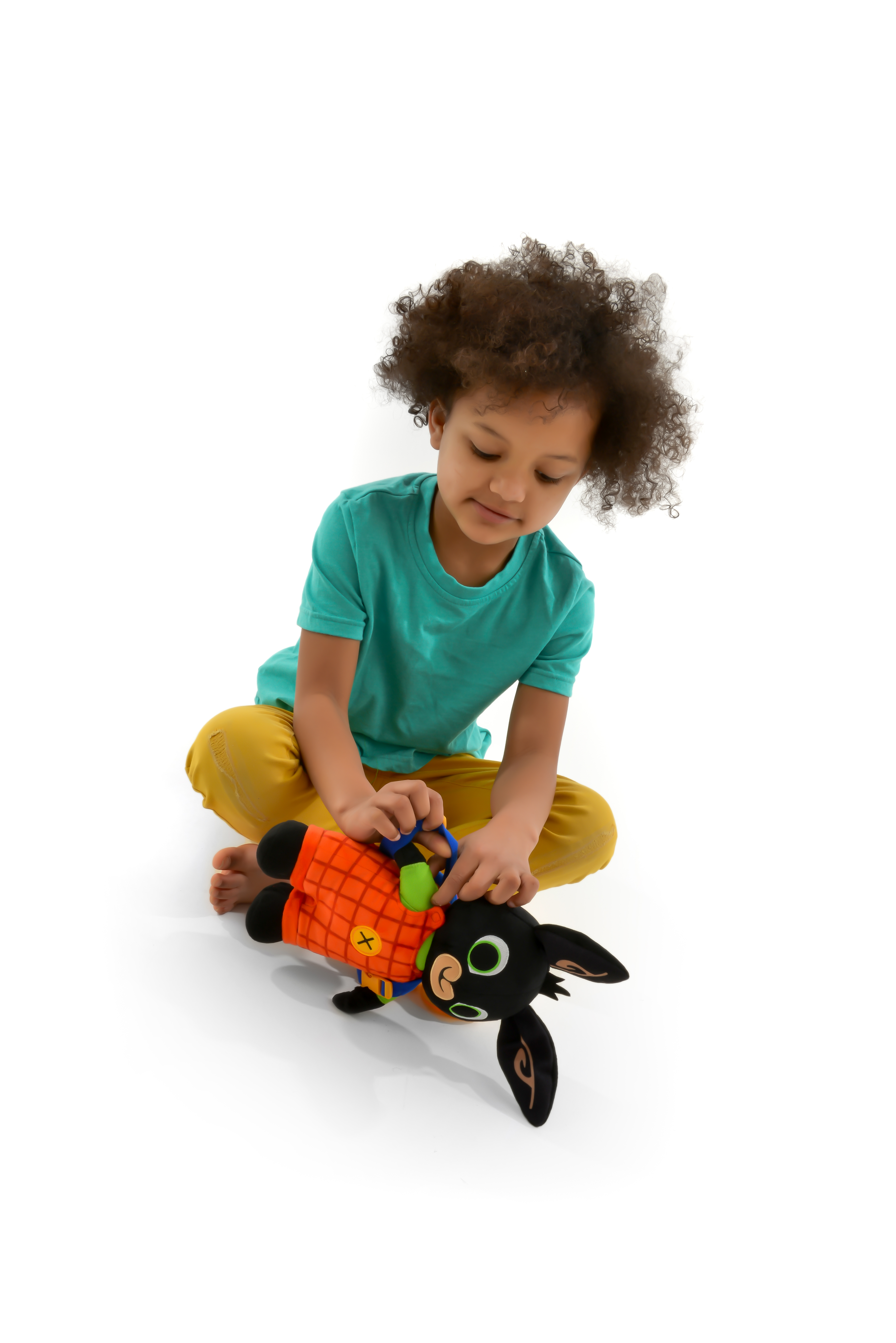 Obr&aacute;zek BING Kr&aacute;l&iacute;ček obl&eacute;kac&iacute; s batůžkem cca 33 cm 1 kus