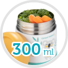 Obr&aacute;zek CANPOL BABIES Termoska na j&iacute;dlo exotic animals 300 ml (3)