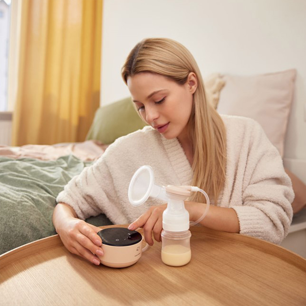 Obrázek CANPOL BABIES Přenosná elektrická odsávačka mateřského mléka Take&Go (2)