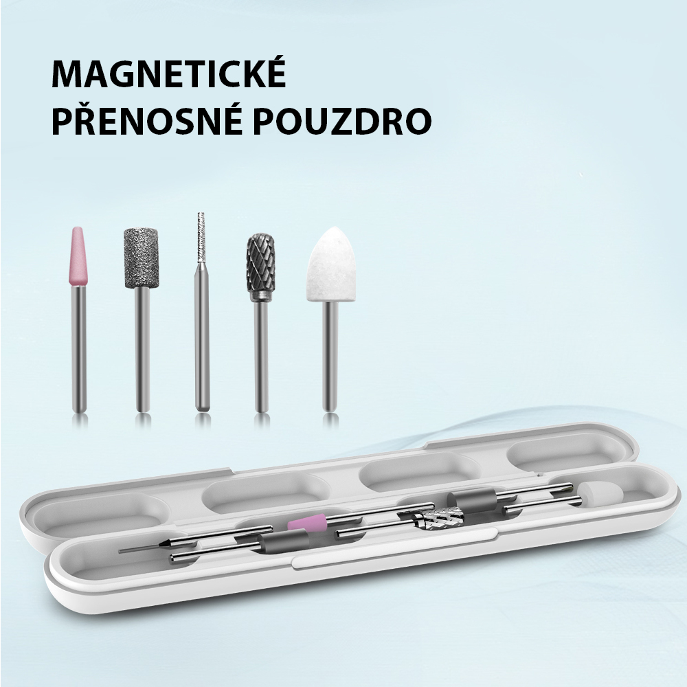 Obr&aacute;zek TOUCHBeauty 1733 Bruska na manik&uacute;ru a pedik&uacute;ru 6 v 1