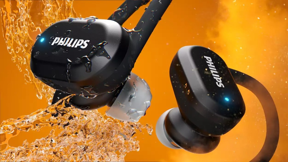 Obrázek PHILIPS TAA7306BK/00 bezdrátová sportovní sluchátka (2)