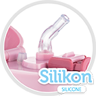 Obr&aacute;zek CANPOL BABIES Termol&aacute;hev se silikonovou sl&aacute;mkou růžov&aacute; 12m+ 300 ml (4)