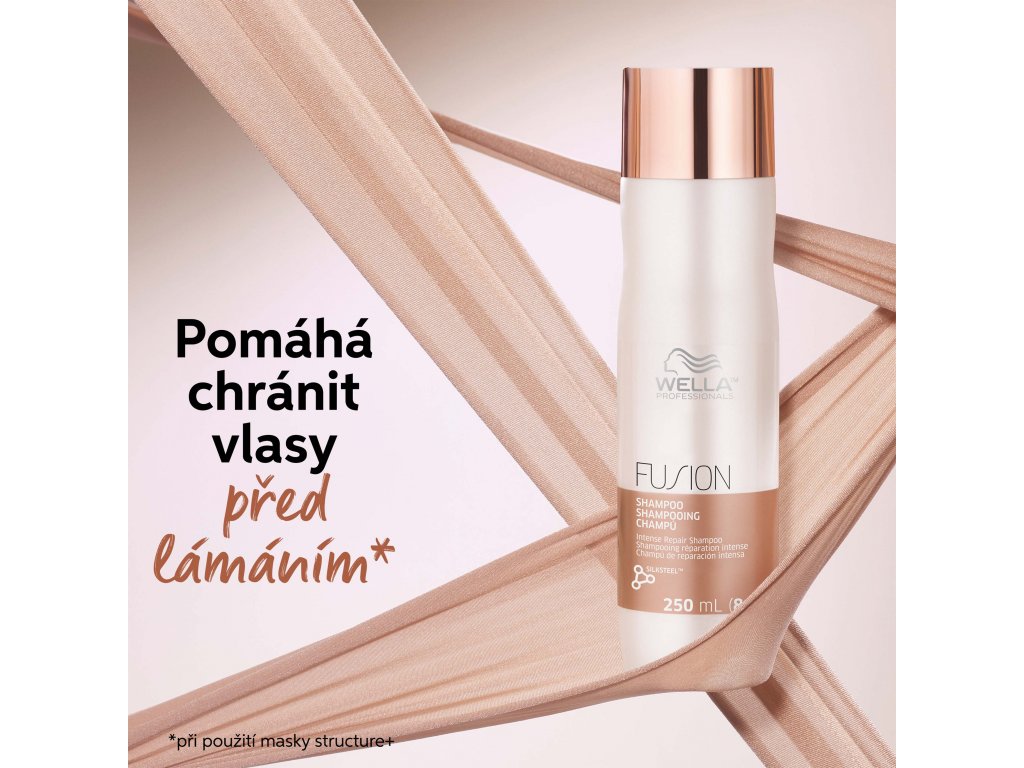 Obr&aacute;zek WELLA Fusion intenzivně regeneračn&iacute; &scaron;ampon na po&scaron;kozen&eacute; vlasy 250 ml