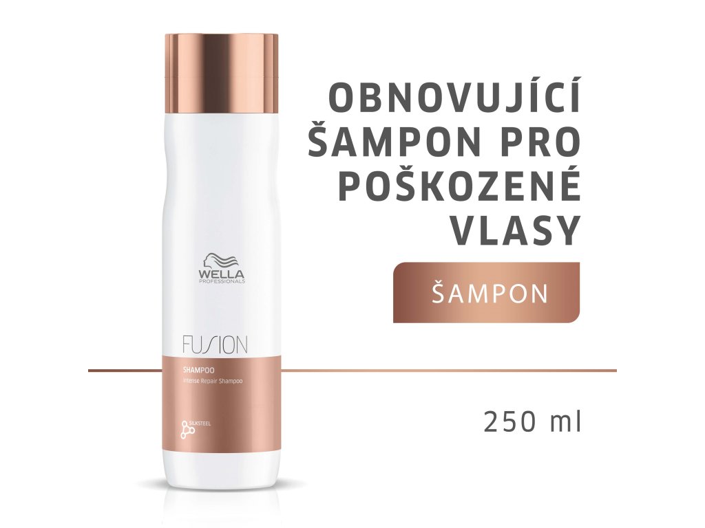 Obr&aacute;zek WELLA Fusion intenzivně regeneračn&iacute; &scaron;ampon na po&scaron;kozen&eacute; vlasy 250 ml (2)