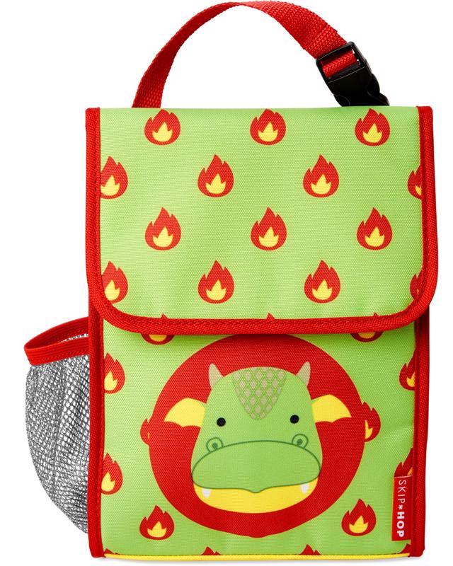 Obr&aacute;zek SKIP HOP Zoo batůžek svačinov&yacute; 3+ Drak