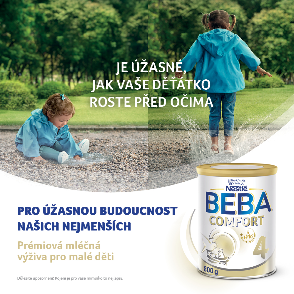 Obrázek BEBA COMFORT 4 Pokračovací mléko od ukončeného 18. měsíce 800 g