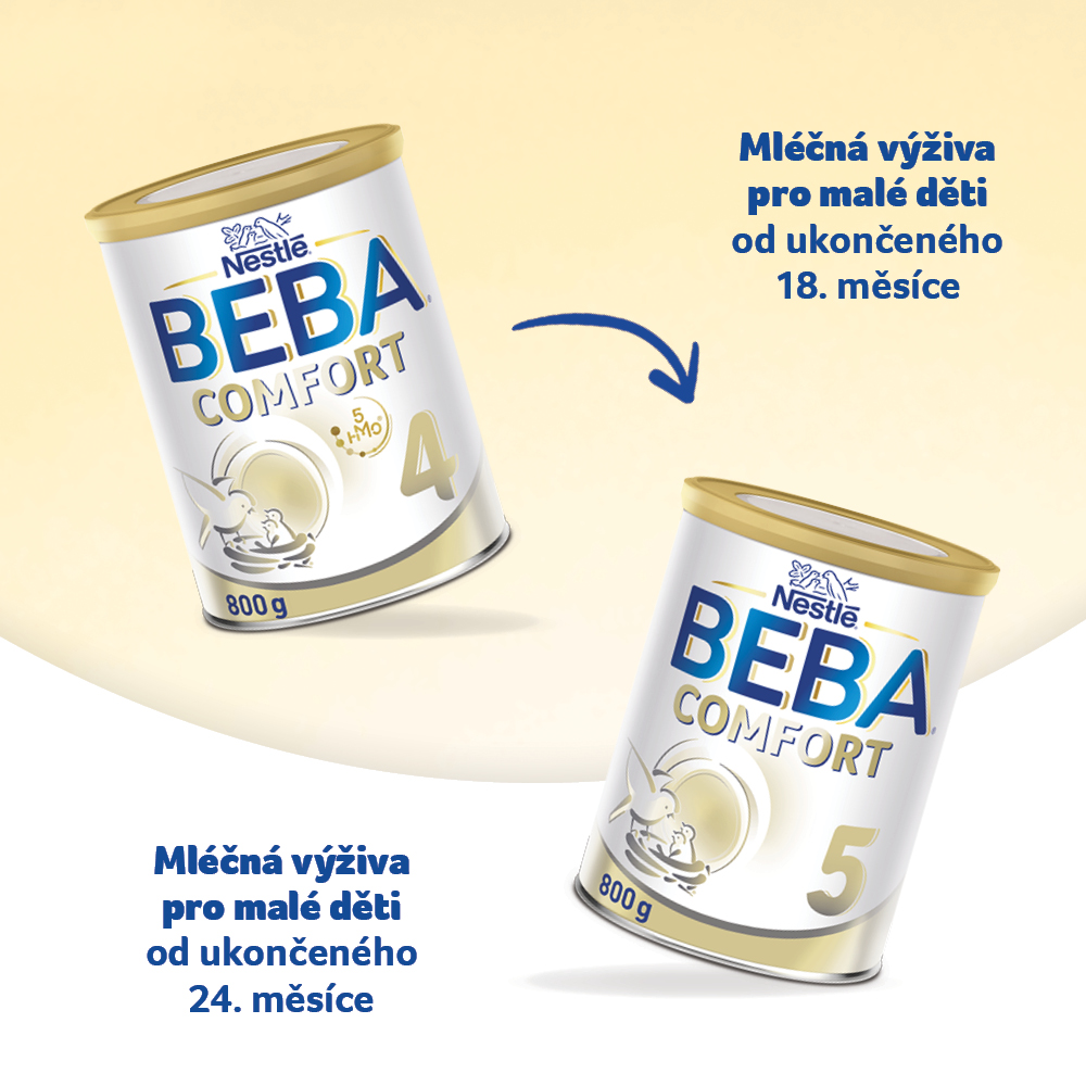 Obrázek BEBA COMFORT 4 Pokračovací mléko od ukončeného 18. měsíce 800 g (11)