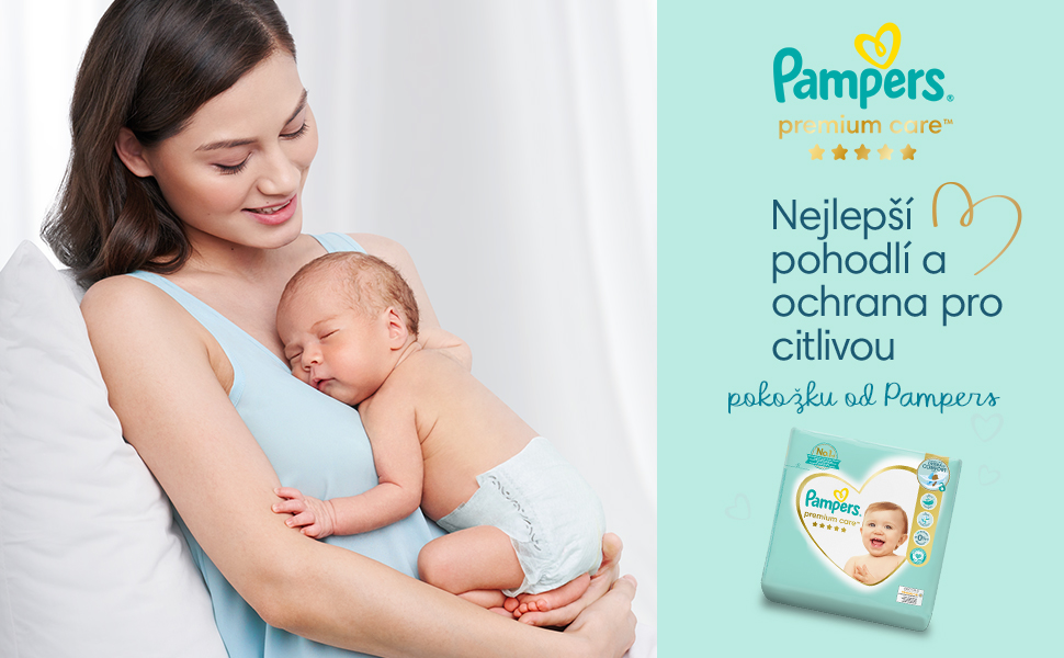 Obrázek PAMPERS Premium Care 3 MIDI 4-9 kg 120 kusů