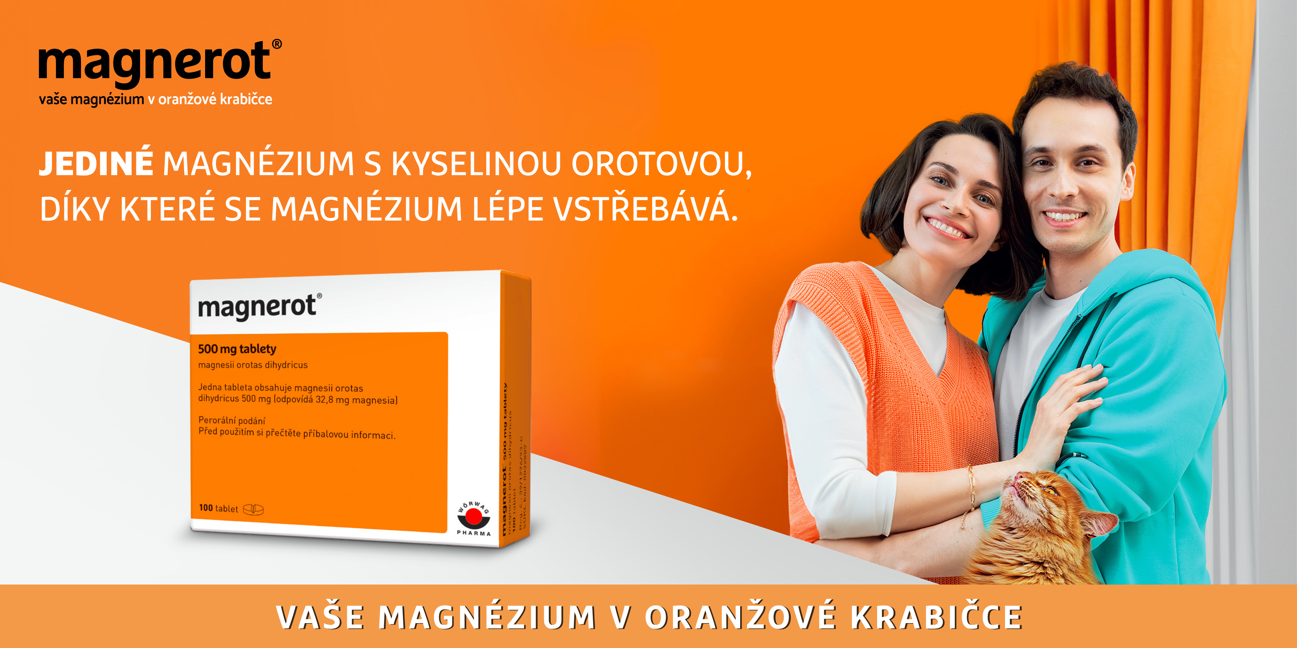 Obrázek MAGNEROT 500 mg 100 tablet (5)