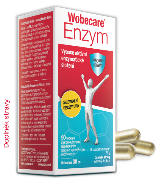 Obrázek WOBECARE Enzym 45 tobolek (7)