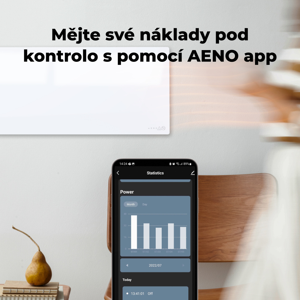 Obr&aacute;zek AENO chytr&eacute; topen&iacute; GH2S čern&eacute; (2)