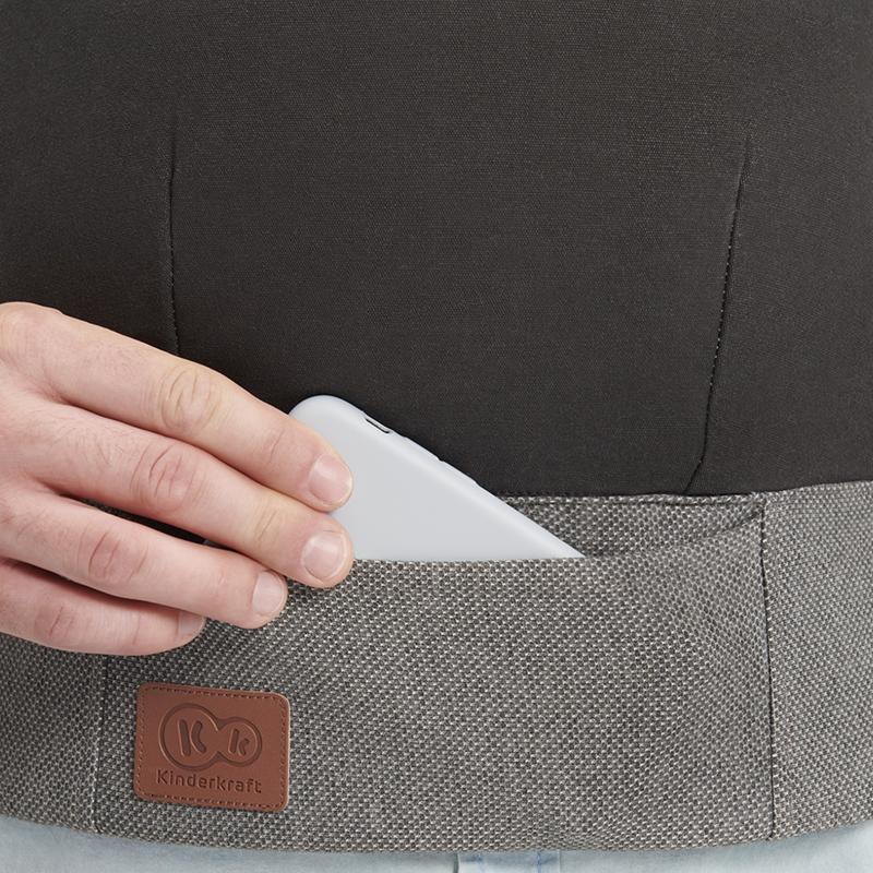 Obr&aacute;zek KINDERKRAFT Nosič dět&iacute; Milo Black 1 kus (4)