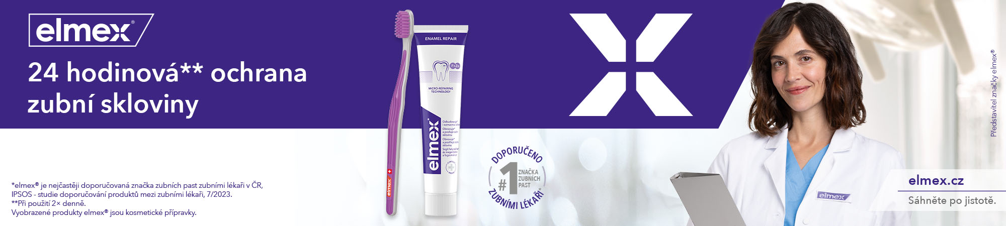 Obrázek ELMEX Opti-namel Daily Repair zubní pasta pro ochranu zubní skloviny 75 ml