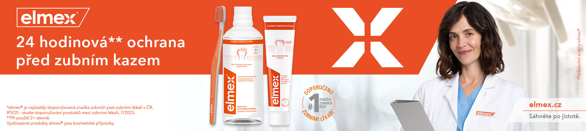 Obrázek ELMEX Caries Protection zubní pasta 3 x 75 ml