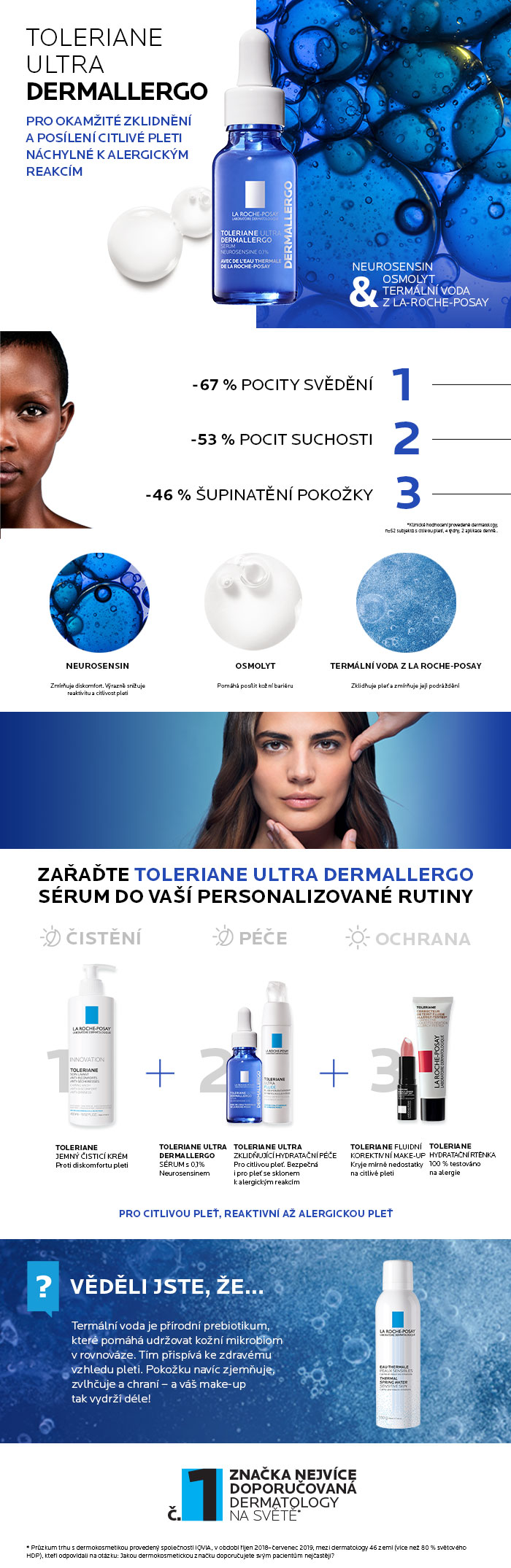Obr&aacute;zek LA ROCHE-POSAY toleriane ultra dermallergo s&eacute;rum 20 ml