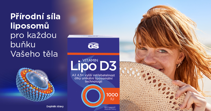 Obrázek GS Vitamin Lipo D3 1000 IU 60 kapslí (15)