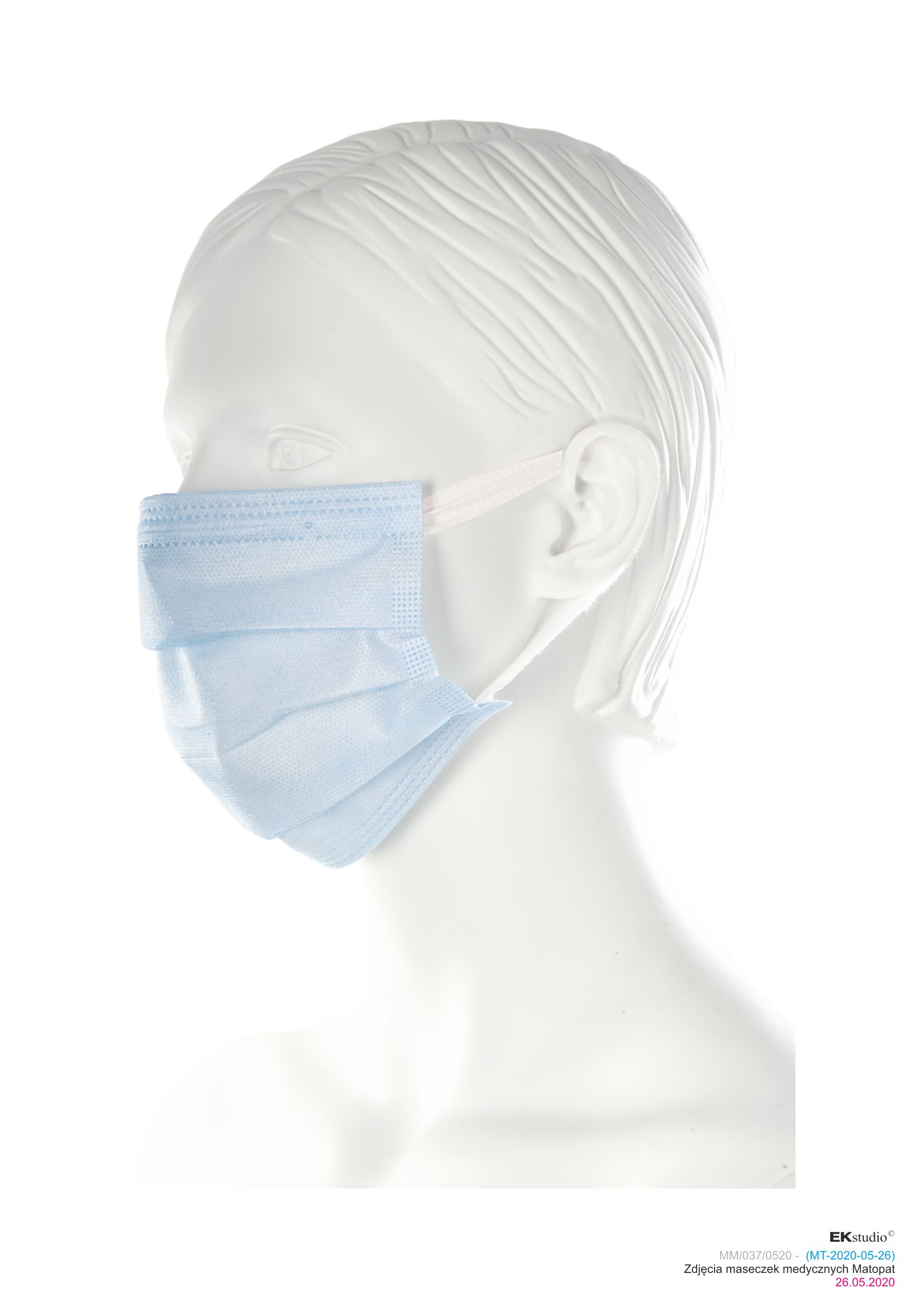 Obr&aacute;zek MATOPAT Ochrann&aacute; obličejov&aacute; rou&scaron;ka 30 ks