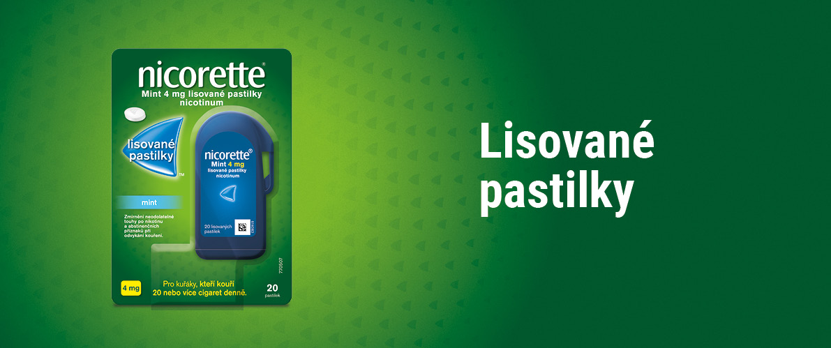 Obr&aacute;zek NICORETTE Mint 4 mg Lisovan&eacute; pastilky 20 kusů (3)