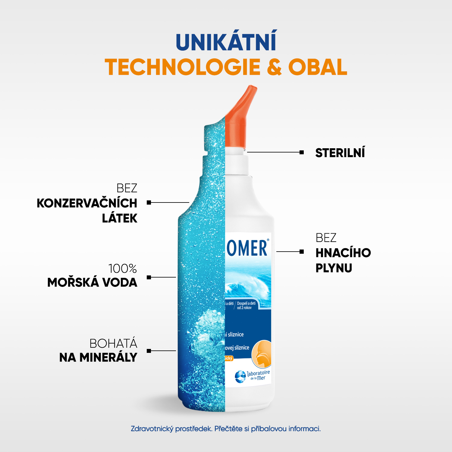 Obrázek PHYSIOMER Hypertonický nosní sprej 135 ml