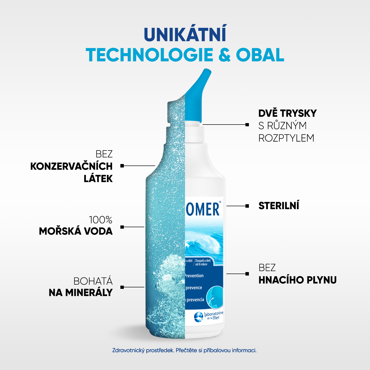 Obrázek PHYSIOMER Gentle Jet & Spray 135 ml