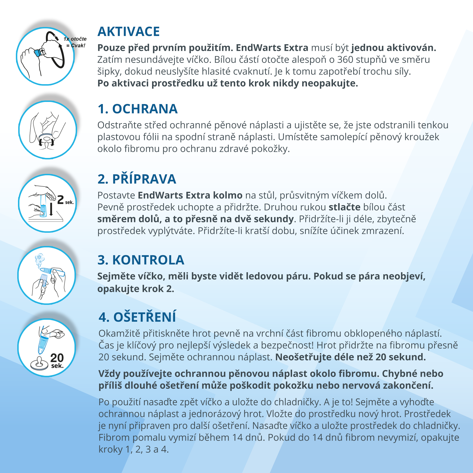 Obr&aacute;zek ENDWARTS Extra kryoterapie fibromů 14.3g (3)