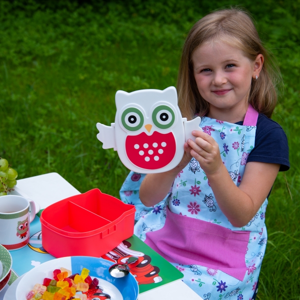 Obr&aacute;zek ORION Box UH svačina sova 17 x 14,5 x 7 cm