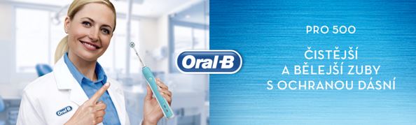 Obr&aacute;zek ORAL-B PRO 500 Sensi Ultrathin elektrick&yacute; zubn&iacute; kart&aacute;ček
