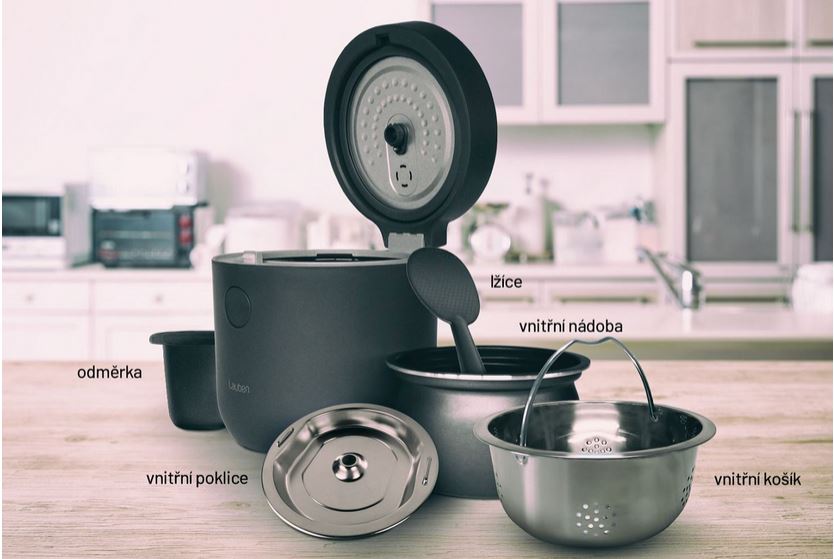 Obr&aacute;zek Lauben Low Sugar Rice Cooker 1500WT r&yacute;žovar
