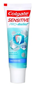 Obr&aacute;zek COLGATE Zubn&iacute; pasta Sensitive Pro Relief+Whitening 75 ml