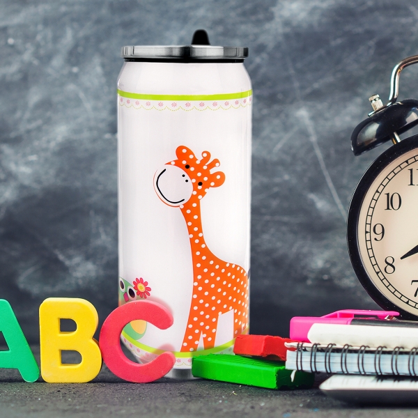 Obr&aacute;zek ORION Termoska-plechovka nerez žirafa 0,4 l