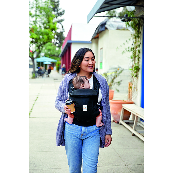 Obr&aacute;zek ERGOBABY Adapt Soft Touch Cotton onyx black nos&iacute;tko