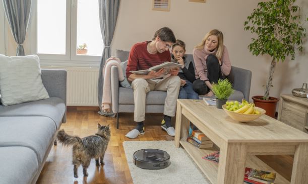 Obr&aacute;zek LAUBEN Robot Vacuum 15BB robotick&yacute; vysavač