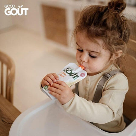 Obrázek GOOD GOUT Bio wafle s oregánem a olivovým olejem 8m+ 24 g