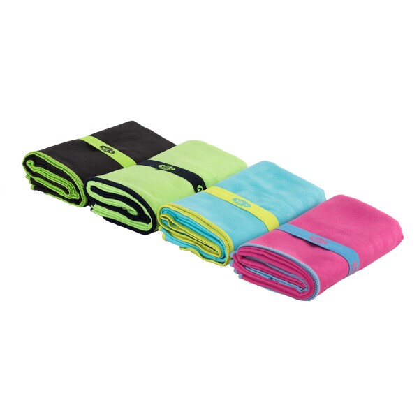 Obr&aacute;zek NILS Camp NCR11 Ručn&iacute;k z mikrovl&aacute;kna růžovo-modr&yacute; (2)