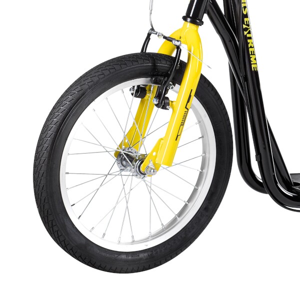 Obr&aacute;zek NILS Extreme WH118A koloběžka žlut&aacute;