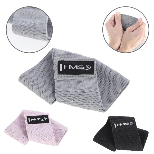 Obr&aacute;zek HMS HB21 3v1 Hip band sada odporov&yacute;ch gum (2)