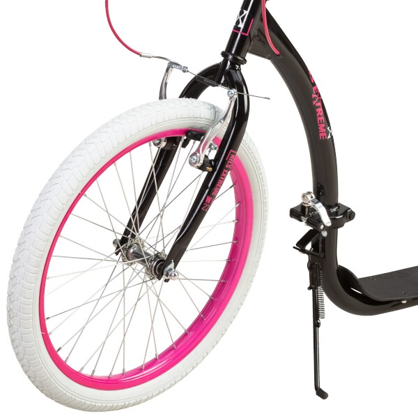 Obr&aacute;zek NILS Extreme WH227F Skl&aacute;dac&iacute; koloběžka růžov&aacute;