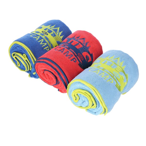 Obr&aacute;zek NILS Camp NCR01 Frot&eacute; ručn&iacute;k světle modr&yacute;-zelen&yacute; 160 x 80 cm (2)
