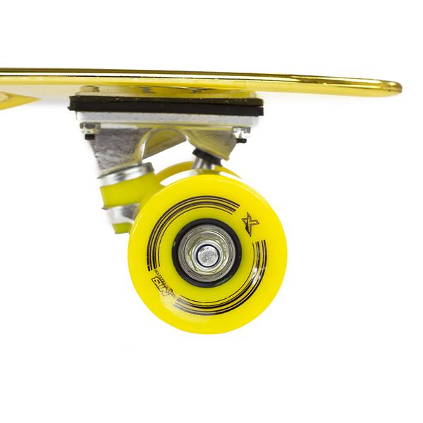 Obr&aacute;zek NILS Extreme PennyBoard  PNB01 electrostyle zlat&yacute; (2)